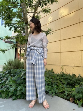 kaoriさん（レディース・154cm）の秋コーディネート