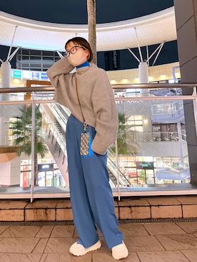 kaoriさん（レディース・154cm）の冬コーディネート