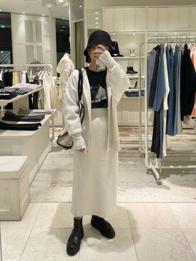 kaoriさん（レディース・154cm）の冬コーディネート