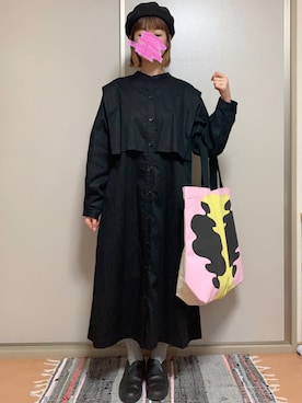 「YUKIグッズ」｜こずえ さん（レディース・156cm）の冬コーディネート