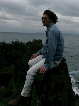 「Lee（リー）のアイテム（ジャケット/アウター）」を使った、theaefanさん（メンズ・173cm）の春コーディネート