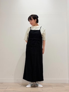 「FORK&SPOON（フォークアンドスプーン）のアイテム（トップス）」を使った、Sakuraさん（レディース・159cm）の春コーディネート