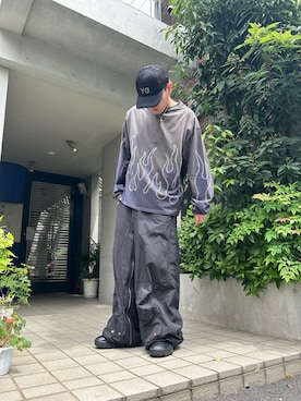 「LHP」｜笠原滉介さん（メンズ・176cm）の春コーディネート