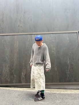 「L.H.P（エルエイチピー）のアイテム」を使った、笠原滉介さん（メンズ・176cm）の春コーディネート
