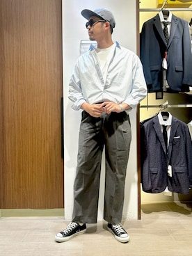 みぞさん(メンズ・188cm)の秋コーディネート