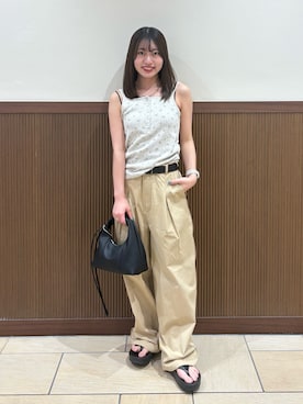 須藤真由さん(レディース・156cm)の夏コーディネート