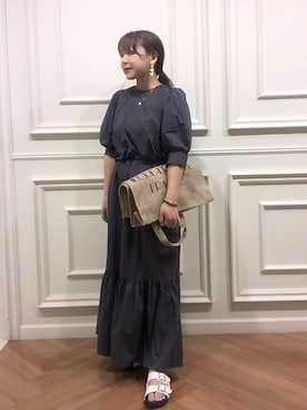 Rihoさん（レディース・158cm）の夏コーディネート