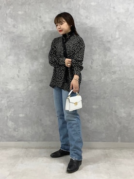 Rihoさん(レディース・158cm)の冬コーディネート