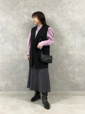 Rihoさん(レディース・158cm)の秋コーディネート