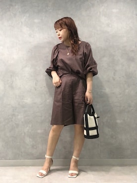 Rihoさん(レディース・158cm)の夏コーディネート