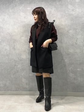 Rihoさん（レディース・158cm）の秋コーディネート