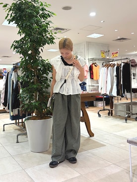さくらさん(レディース・154cm)の夏コーディネート