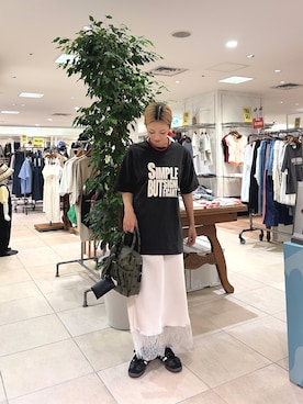 さくらさん（レディース・154cm）の夏コーディネート