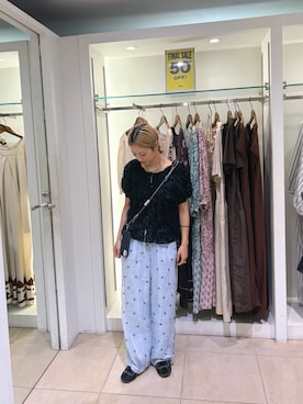 さくらさん（レディース・154cm）の夏コーディネート