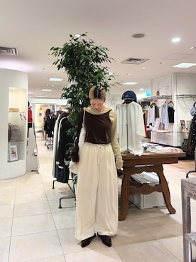 さくらさん（レディース・154cm）の秋コーディネート