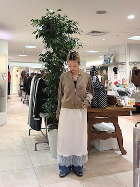さくらさん（レディース・154cm）の秋コーディネート