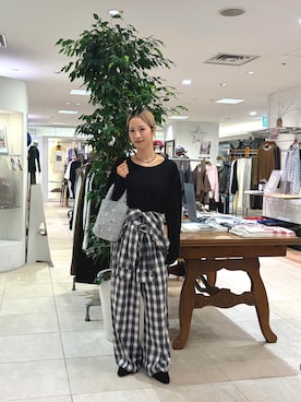 さくらさん（レディース・154cm）の秋コーディネート