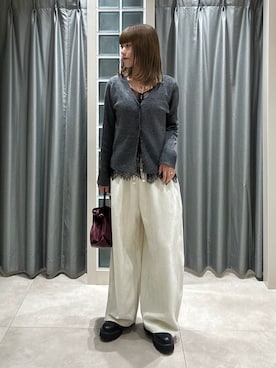 「DouDou（ドゥドゥ）のアイテム」を使った、doudouamiyuさん（レディース・157cm）の秋コーディネート