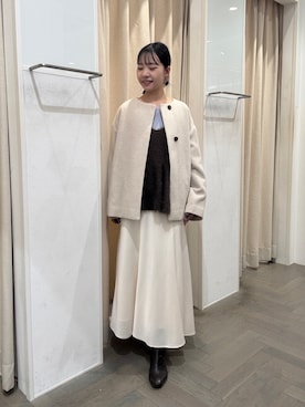 「ナチュラルビューティーベーシック」｜honokaさん（レディース・153cm）の秋コーディネート