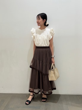 honokaさん（レディース・153cm）の夏コーディネート