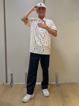 「ADABAT STREAM（アダバットストリーム）のアイテム」を使った、yamatai0723さん（メンズ・162cm）の夏コーディネート