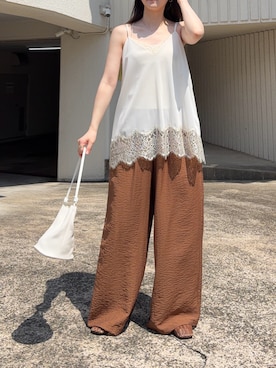 rinaさん(レディース・160cm)の夏コーディネート