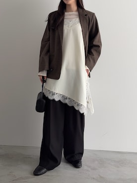 rinaさん(レディース・160cm)の秋コーディネート