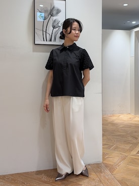 「大人フェミニン」｜rio03nbbさん（レディース・155cm）の夏コーディネート