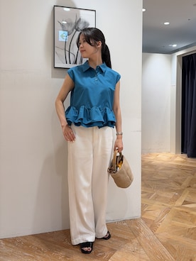 rio03nbbさん（レディース・155cm）の夏コーディネート