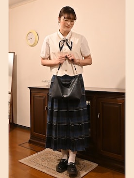 今井晴さん（レディース・178cm）の秋コーディネート