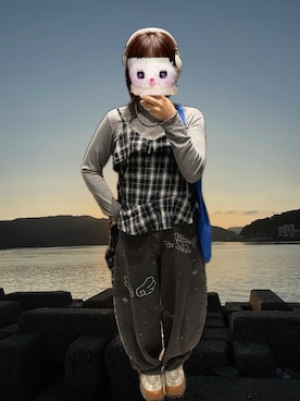 「Avail（アベイル）のアイテム」を使った、ebiumachahanさん（レディース・160cm）の春コーディネート