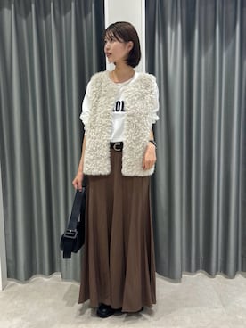 azukiさん（レディース・168cm）の秋コーディネート