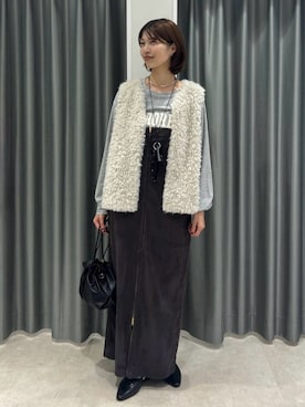 azukiさん（レディース・168cm）の秋コーディネート