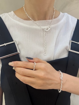 「norme（ノーム）のアイテム」を使った、Soierie_STAFFさん（レディース・161cm）の夏コーディネート