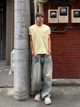 「UGG（アグ）のアイテム」を使った、32maaaashさん（メンズ・172cm）の夏コーディネート