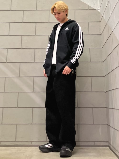 00s レオパード スタッズ ダブルジップ パーカー ジャージ ギャル お兄系 平成レオパード2WAYジャージ【WHITE LEOPARD】｜LISTEN FLAVOR