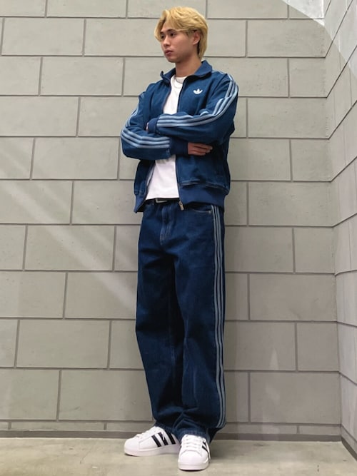 アディカラー デニム ファイヤーバード トラックトップ / ジャージ