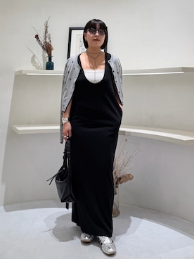 「CAPRICIEUX LE'MAGE（カプリシューレマージュ）のアイテム（ワンピース）」を使った、tensanさん（レディース・159cm）の春コーディネート