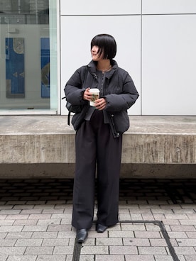 tensanさん（レディース・158cm）の冬コーディネート