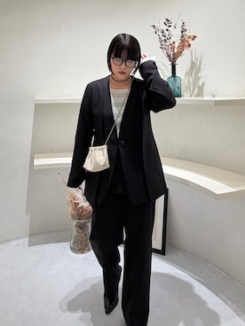 tensanさん（レディース・158cm）の冬コーディネート