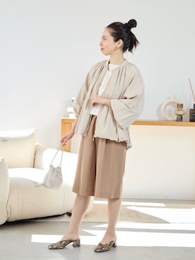 usaさん（レディース・150cm）の春コーディネート