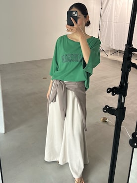 「MICA&DEAL（マイカ＆ディール）のアイテム」を使った、usaさん（レディース・150cm）の秋コーディネート