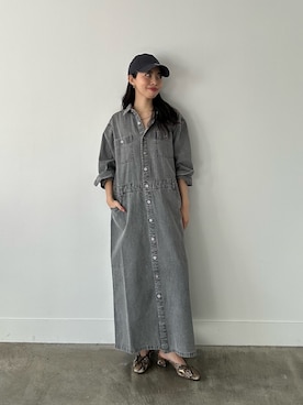 「MICA&DEAL（マイカ＆ディール）のアイテム」を使った、usaさん（レディース・150cm）の冬コーディネート