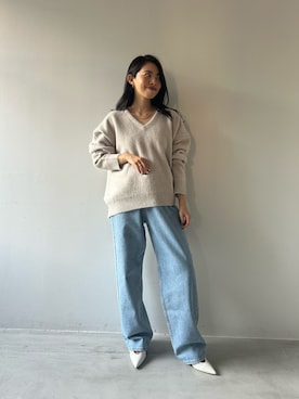 「RED CARD TOKYO（レッドカード）のアイテム」を使った、usaさん（レディース・150cm）の冬コーディネート