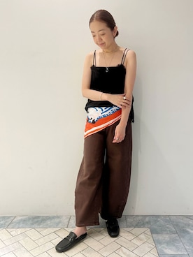 「MOHI（モヒ）のアイテム」を使った、natsukiさん（レディース・158cm）の夏コーディネート