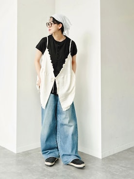 KSさん(レディース・162cm)の夏コーディネート