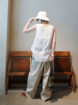「JOURNAL STANDARD LUXE（ジャーナルスタンダード　ラックス）のアイテム」を使った、KSさん（レディース・162cm）の春コーディネート