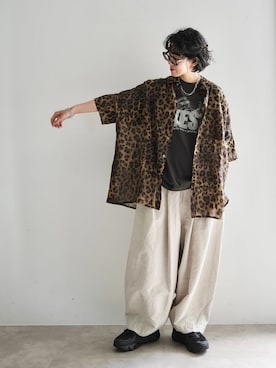 「JOURNAL STANDARD LUXE（ジャーナルスタンダード　ラックス）のアイテム」を使った、KSさん（レディース・162cm）の夏コーディネート