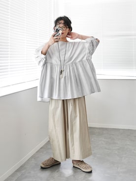 「JOURNAL STANDARD LUXE（ジャーナルスタンダード　ラックス）のアイテム」を使った、KSさん（レディース・162cm）の春コーディネート