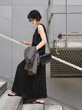 「JOURNAL STANDARD LUXE（ジャーナルスタンダード　ラックス）のアイテム」を使った、KSさん（レディース・162cm）の夏コーディネート